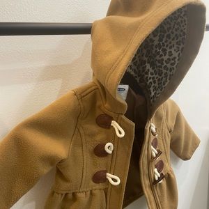 18-24mo Old Navy toddler girl peplum toggle peacoat